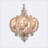 Casleton 6 - Light Iron Geometric Chandelier