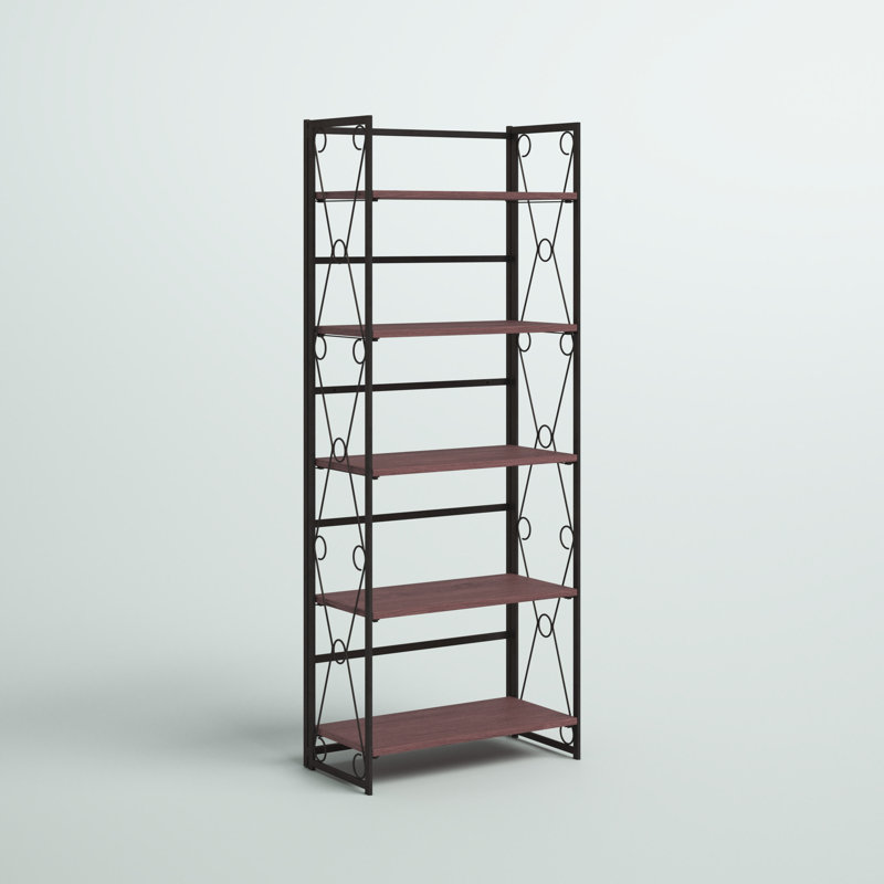 Mittler Etagere Bookcase, Teak Wood