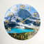"Mountain Lake", horloge murale en verre-936205659
