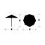 Jordynn 108'' W Umbrella-909474747