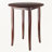 Hubbard Walnut 3-Piece High Table Set with V-Back Bar Stools