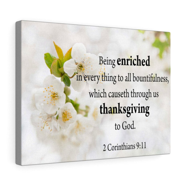 Express Your Love Gifts Thanksgiving To God 2 Corinthians 9:11 ...