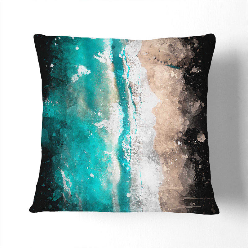 Square Cushion, 40cm H x 40cm W x 15cm D