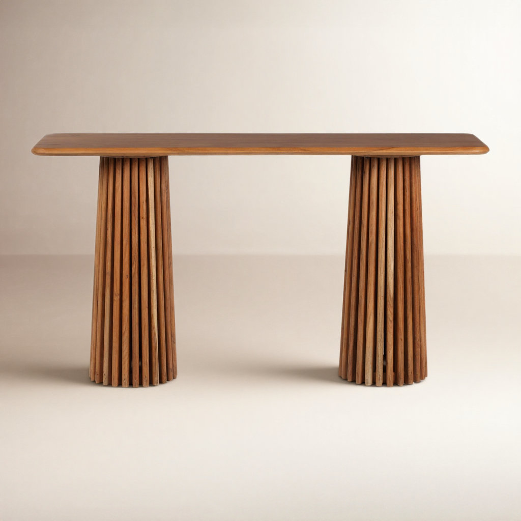 Roanne 55 " Acacia Console Table, Natural