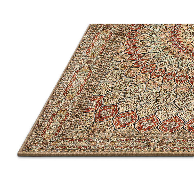 Oriental Indoor Rug, Rectangle 5' x 7'