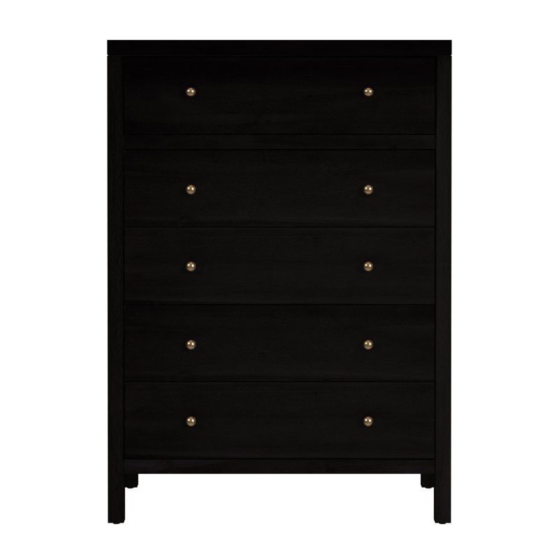 Celine 5-Drawer Dresser, Antique Coffee