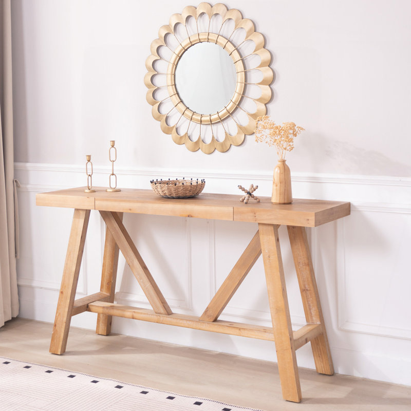Console en bois 58,5 "