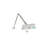 Commercial Grade 3 Door Closer with Backcheck in Aluminum, Duronodic, and White - Size 4-96607388