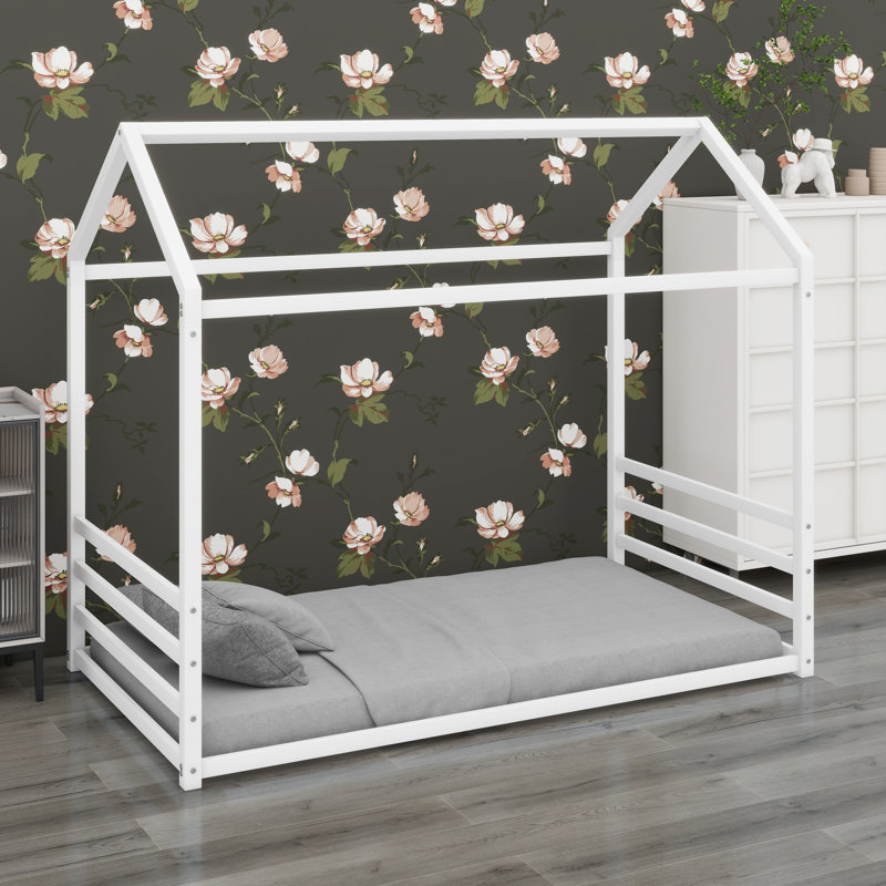 Montessori Style Metal Floor Bed Frame