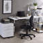 Bureau moderne moderne blanc et luge-1161400449