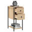 Eusden Bedside Cabinet 32x42x70 cm Engineered Wood-1350756619