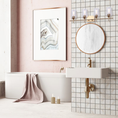 Éclairage pour meuble-lavabo 4 lumières Abbiss