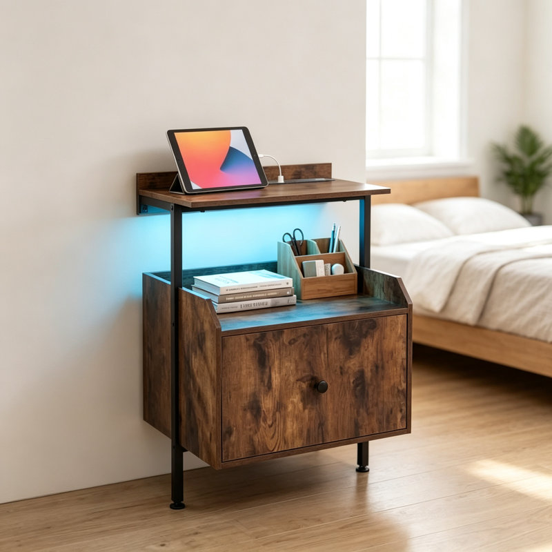 40.5 cm W Bedside Table