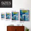 Spring Winds III - reproduction encadrée de qualité supérieure - prête à être accrochée - aucun clou requis - aucun clou requis-108035953-108035948
