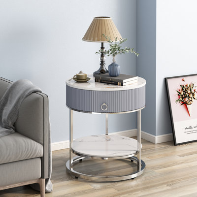 Table de bout avec rangement Frame