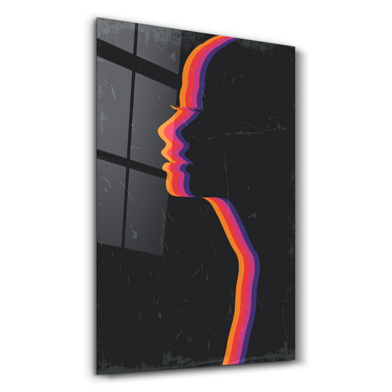 Elegant Tempered Glass Wall Art Painting, 13.8 x 21.7 inches | 100% Tempered Glass, Thickness: 0.16 inches | UV Printed for Vibrant Colors | Perfect for Home Decor, Living Room, & Office Spaces