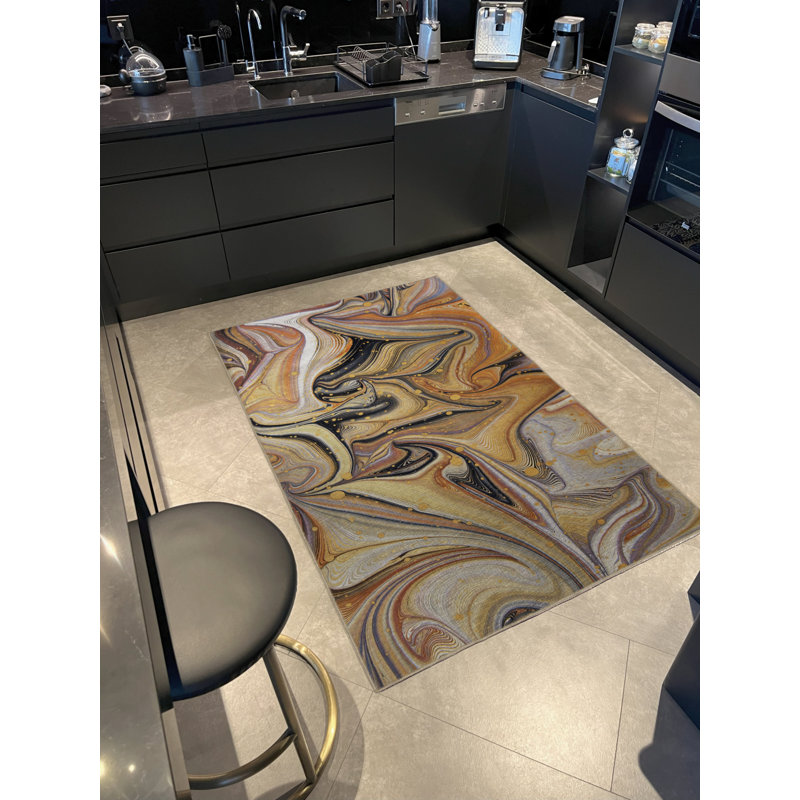 Tapis rectangulaire Wawro, Rectangle 2 pi 8 po x 5 pi
