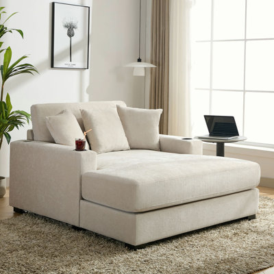 Chaise longue surdimensionnée 55 "