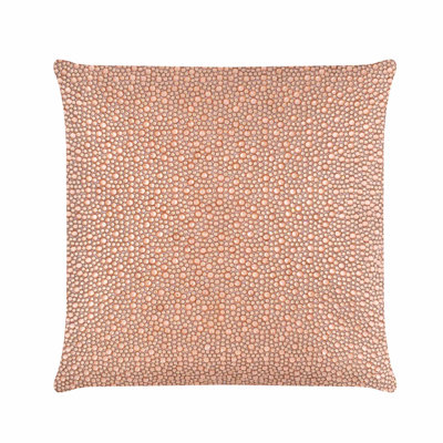 Coussin en strass Sparkles Home Strass | Velours | Insertion de plumes | 16 x 16 po
