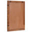 Solid Wood Rectangle Mirror-1963585520