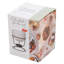 Chocolate Fondue Set w/ Ceramic Bowl, Tealight Stand and 2 Heart Forks
