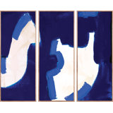 Majorca Triptych Painting by ZBC House Art