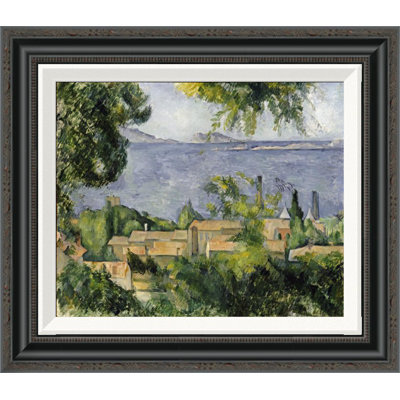 " The Rooftops Of L " by Paul Cezanne