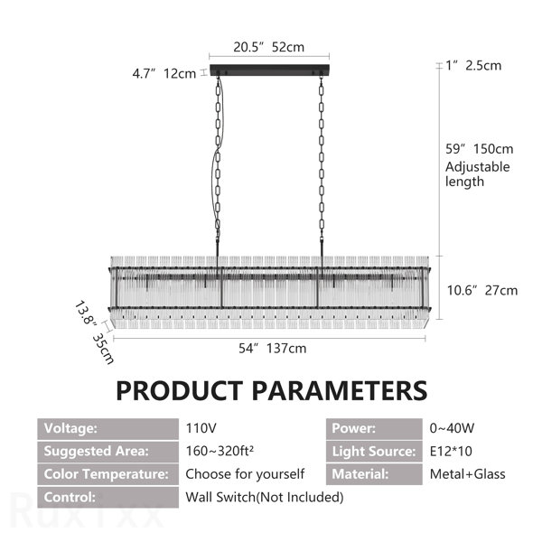 Dimensions du produit