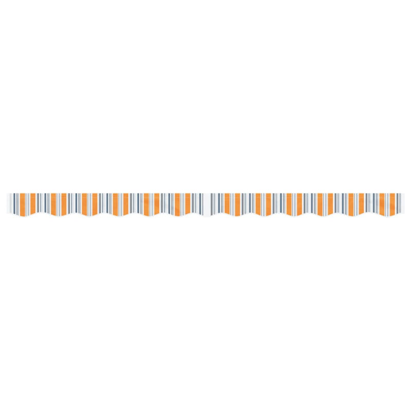 Vidaxl Replacement Fabric For Awning Sunshade Canopy Cloth Valance Stripe