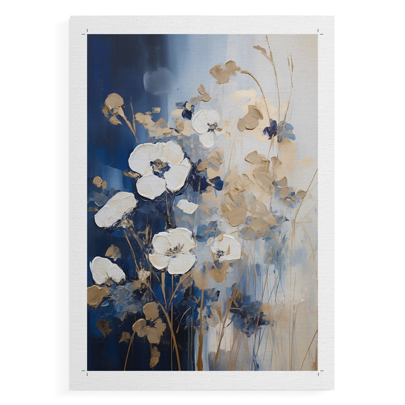 FLORAL Series CCCE III - Impression sur toile seulement - NON CADRE, H 27 po x l 18 po