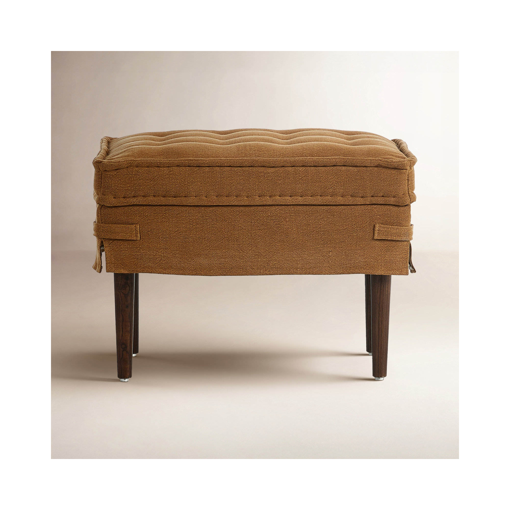 Cumberland 24" Ottoman, Yellow