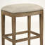 Cora Upholstered Bar Stool with Solid Wood Frame