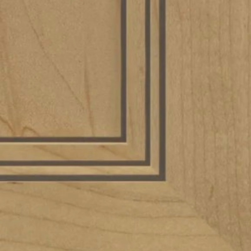 Dwelling Value Lynnfield Door Sample, Tuscan/Stone Glaze, Érable