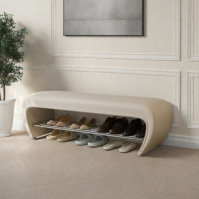 Tabouret à langer avec rangement 47,2 po