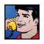 « man on phone », impression sur toile-33106764-72421082-72421083