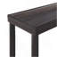 Tables de bout étroites avec tablette, espresso-1240851584