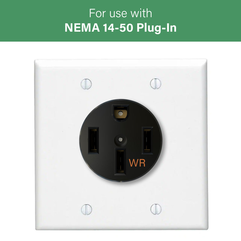 Prise de courant 50 A Pass & Seymour résistante aux intempéries pour les chargeurs de véhicules récréatifs et électriques