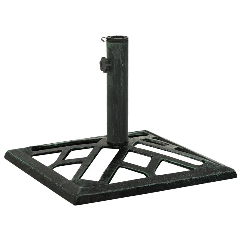 Gulley 8.2kg Cast Iron Free Standing Umbrella Base, Green 
