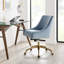 Chaise de bureau en velours Discern Performance par Modway-1079178933