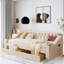 Lit de jour rembourré Azekiel-677330366
