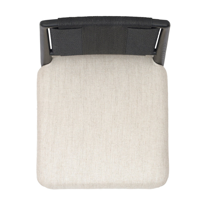 Rothler Dining Chair-Alcala Wheat, Black Brushed Ash, Essence Natural