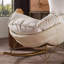 Chaise berçante moderne en escargot simple