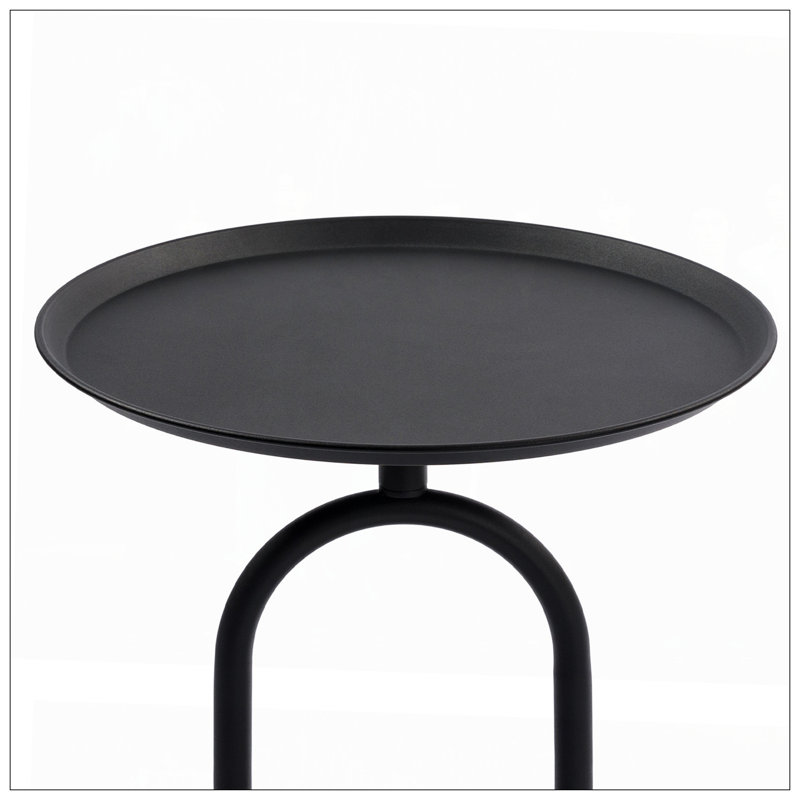 Coffee Table for Living Room, 21.3" H x 18.9" L x 18.9" W, Cream White