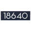Floating Modern 4" Number Horizontal Address Plaque (5 Digits)-445667495-445663124