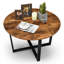 Table basse à pieds croisés