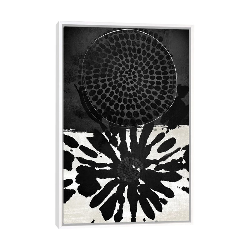 Dot Dotal par Nikki Chu - imprimé, H 48 po x l 32 po x P 1,5 po, Cadre blanc