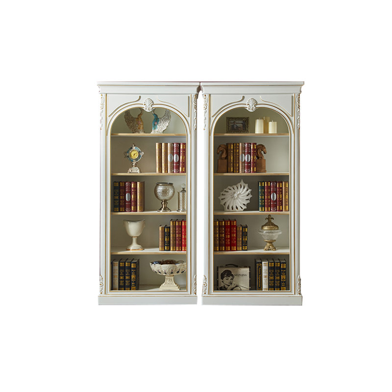 Simple bookcase, White