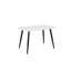 Aspen 5-Piece Casual Dining Set - Rectangular Table & 4 Plastic Duo Chairs-105509251-124157493