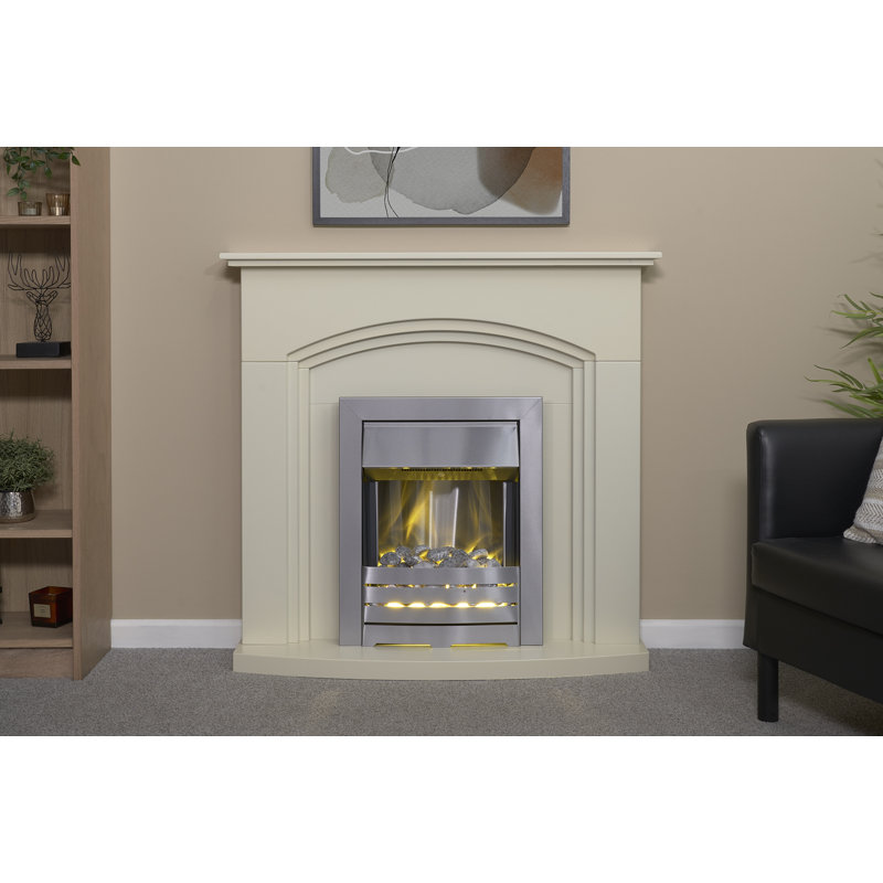 Truro Adam 48.5 cm W Electric Fireplace with 6824.28 BTU