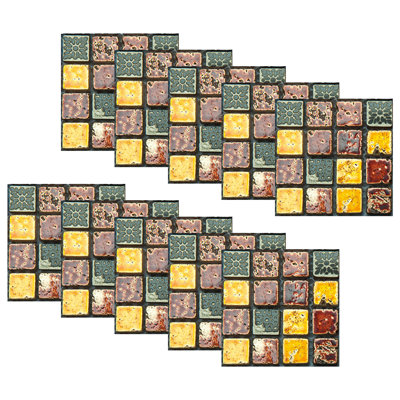 Crystal Tile Stickers DIY Self-Adhesive Wall Stickers